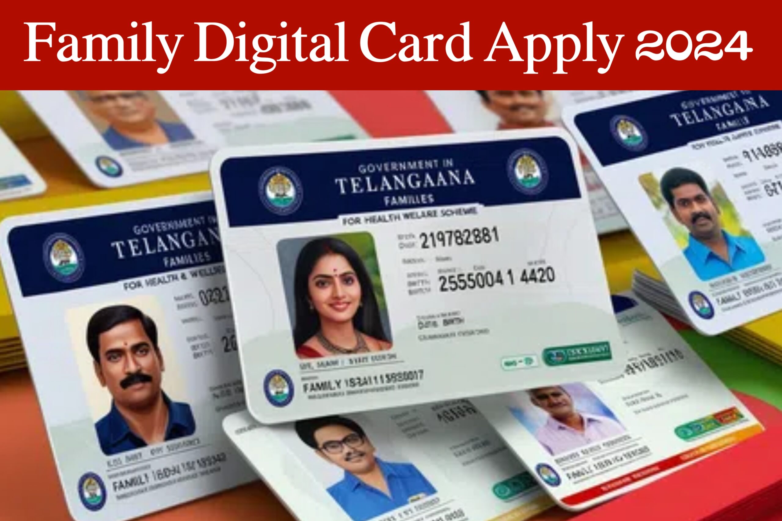 Telangana Family digital card apply